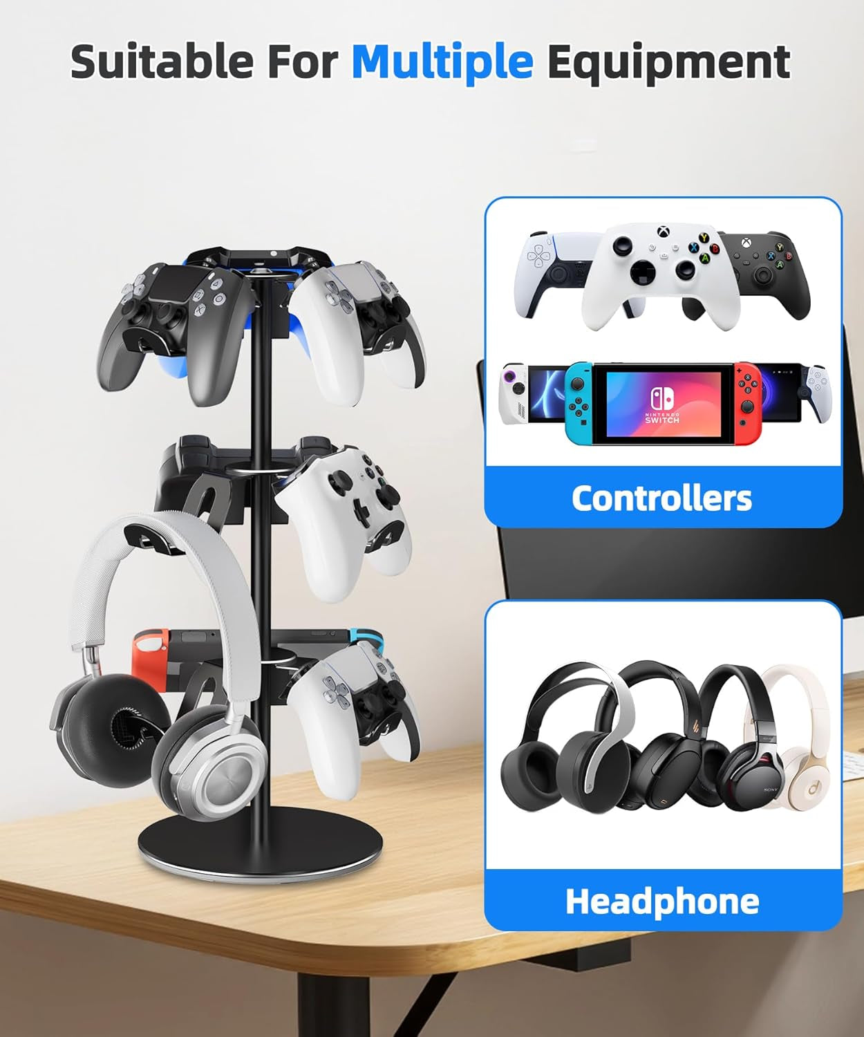 Premium Aluminum Alloy Gamepad Stand